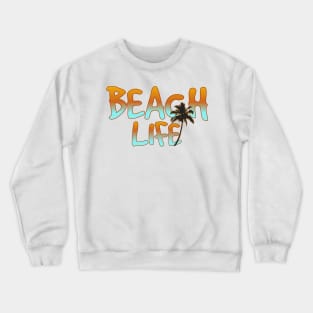 Beach t-shirt designs Crewneck Sweatshirt